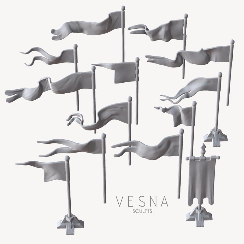 MEDIEVAL BANNERS PACK