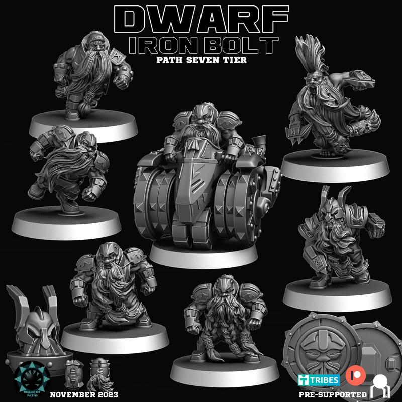 DWARF - SEVEN - Iron Bolt - Fantasy Football