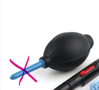 Nozzle for rubber air blower