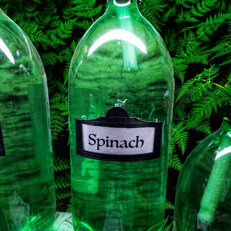 2 Liter Bottle Label Holder