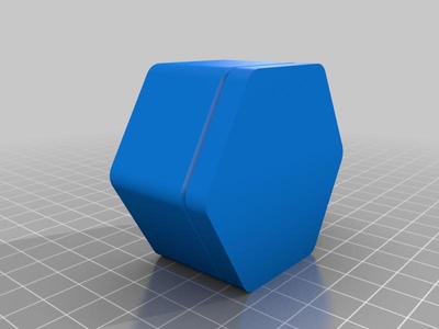 Simplistic Print-in-Place Hexagon Planter 