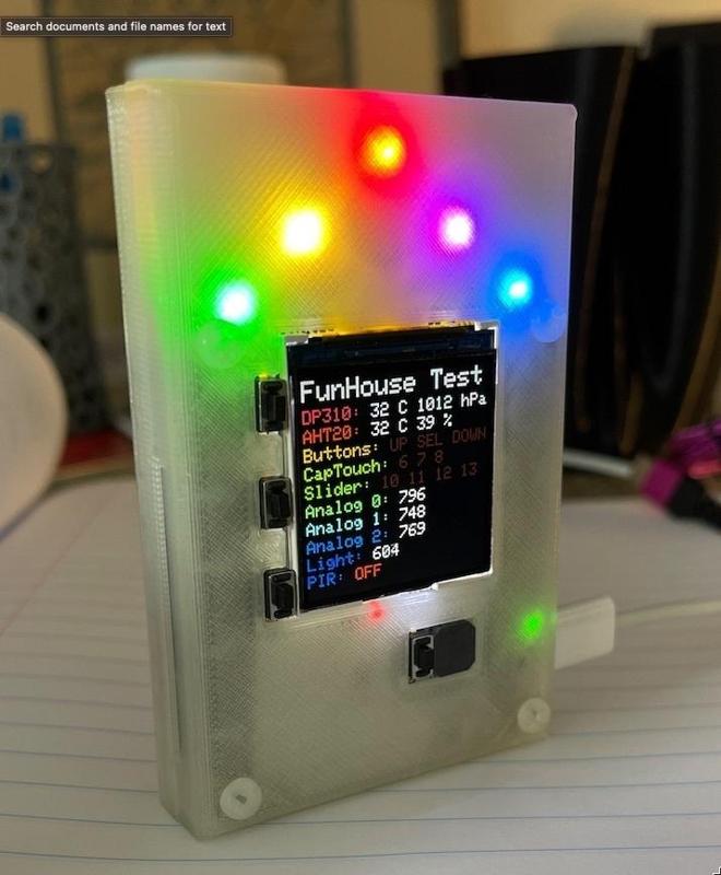 Adafruit Funhouse case