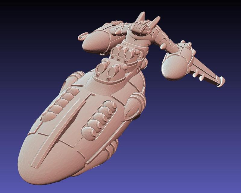 Hamma'lon SUMAI CLASS HEAVY CRUISER Space Battleship Hachiman