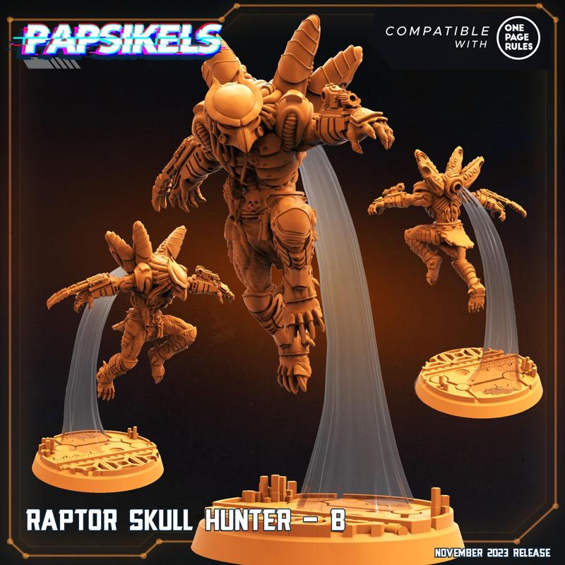 RAPTOR SKULL HUNTER - B