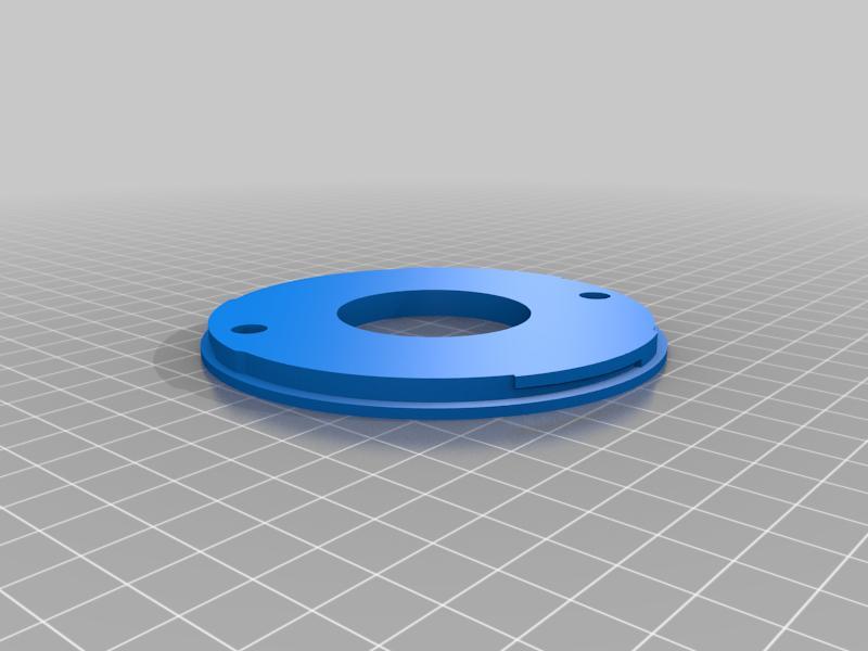Router blanks with holes