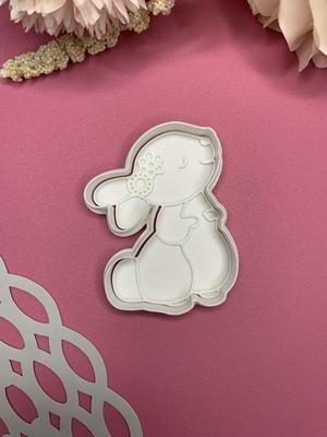 Easter Bunny Cookie Cutter And Stamp