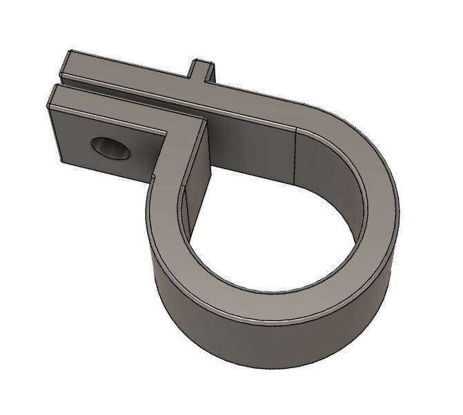 Kawasaki KXF 250/450 2017 Clutch Cable steering holder