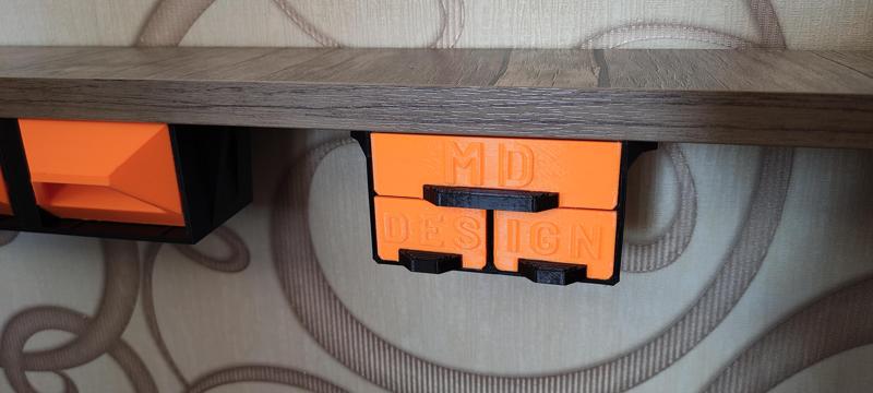 Under Table Drawer Design