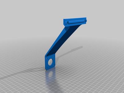 Kossel Delta Center-Fixed Extruder 