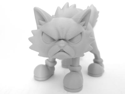 Angry Cat in Boots