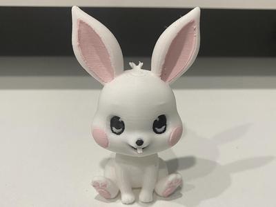 Chibi Bunny – Cute 3D Printable Figurine