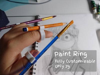 Paint Brush Rings - Fully Customizable