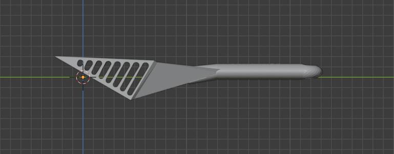 Litterator (WITH HOLE AND FLATTER HANDLE)