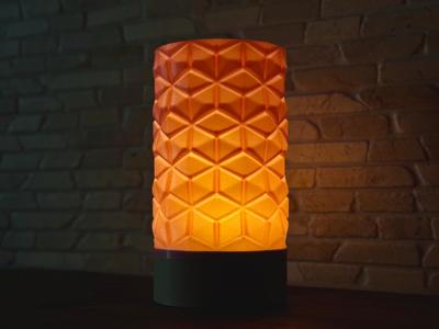 Hex LED Tea Light Candle Holder Ø8 cm
