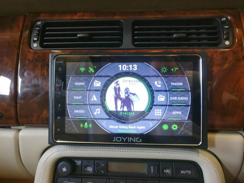 Joying Head Unit Screen Mount for Jaguar XK8/XKR