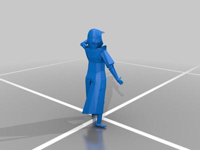 Human female mage
