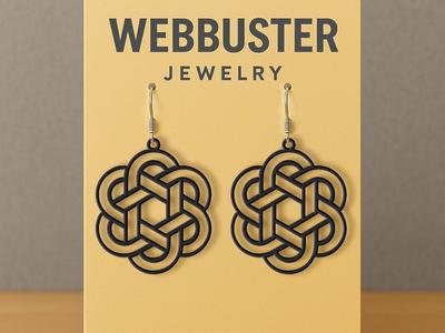 Knotted Halo Earrings
