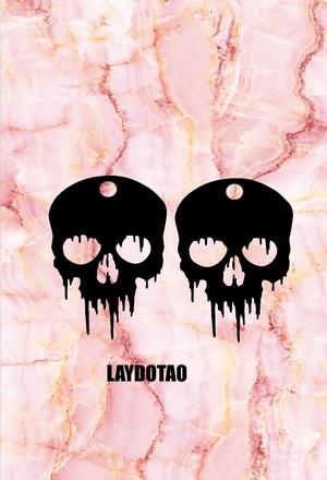 SKULL PENDANT EARRINGS