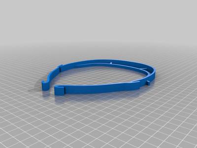 Face Guard/Visor Band - 4 hole/A4