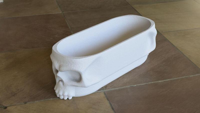 Skull Storage Tray with Lid