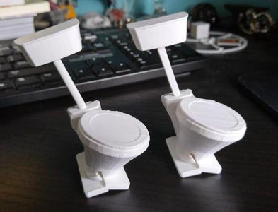 Broken Toilet