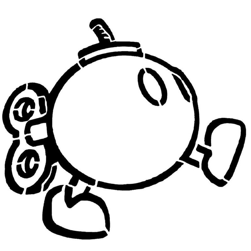 Bob-omb stencil 2