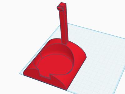 Mug holder with tea hanger