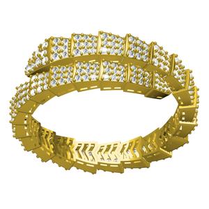 Antique Pave Diamond Bracelet