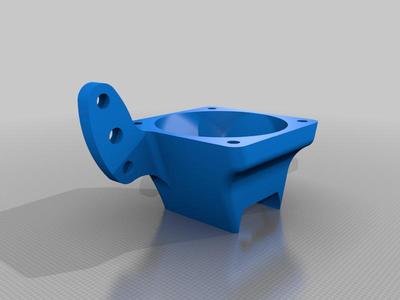 Modulable Fang MK8_BLTouch Central Hole