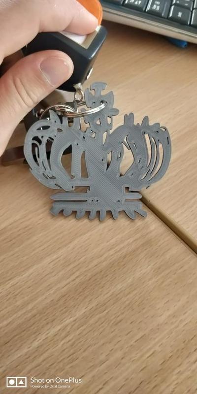 Crownboards logo keychain