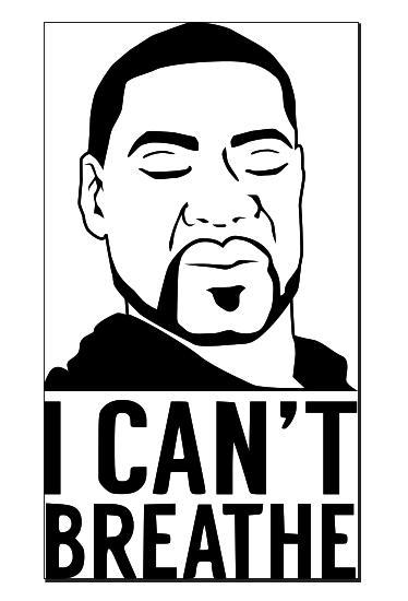 George Floyd - I Can't Breathe - Vector Art