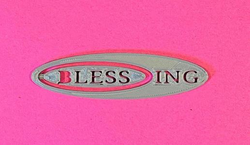 Blessing Bookmark