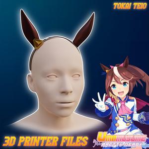 Tokai Teio Cosplay Ears Accessories Umamusume: Pretty Derby