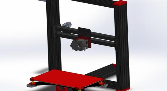 Extrudeur déporté sur Tevo Black Widow