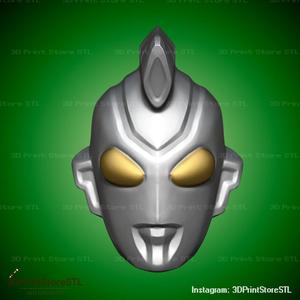 Galaxy Ultraman Helmet FOR COSPLAY - Fan Art 3D print model