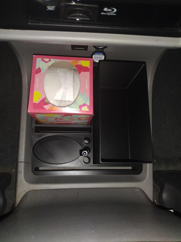 Sienna Lower Console with Trash Can