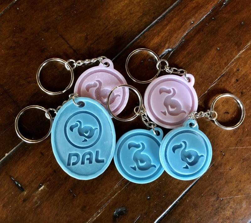 Animal Crossing Dodo Airlines Keychain