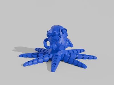 T45 Fallout Helmet Octopus