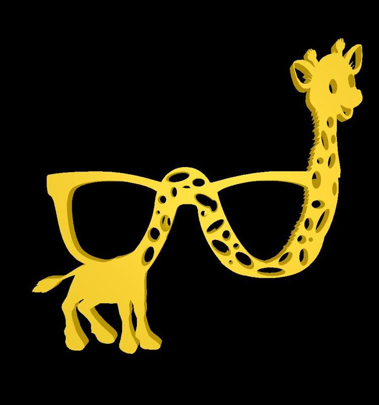 Giraffe glasses