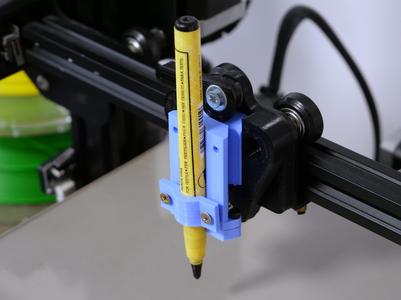 Pen Mounts for Quick tool change