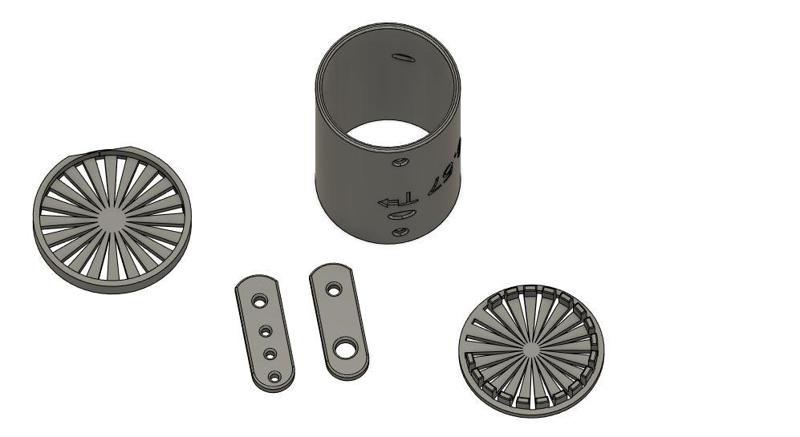F360 Parametric Coax Trap Body