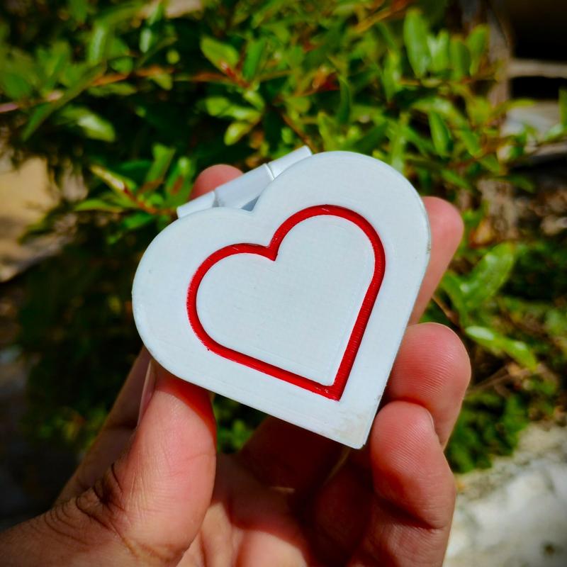 Valentine's Special - Gift Box and Heart Keychain