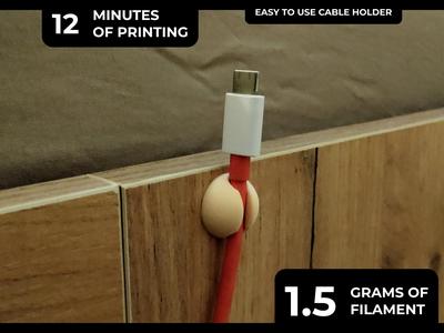 Simple Cable Holder