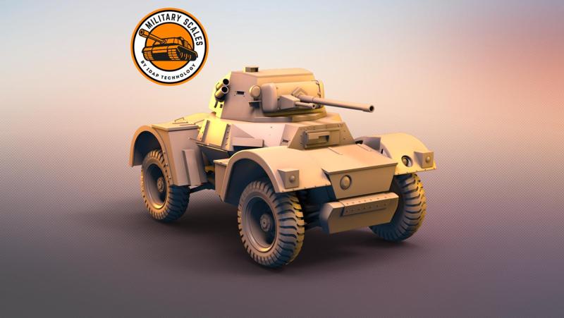 Daimler Armoured Car Mk 2