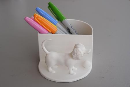 Dog pen holder