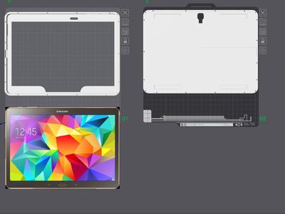 Samsung Galaxy Tab S 10.5 Magentic Wall Mount