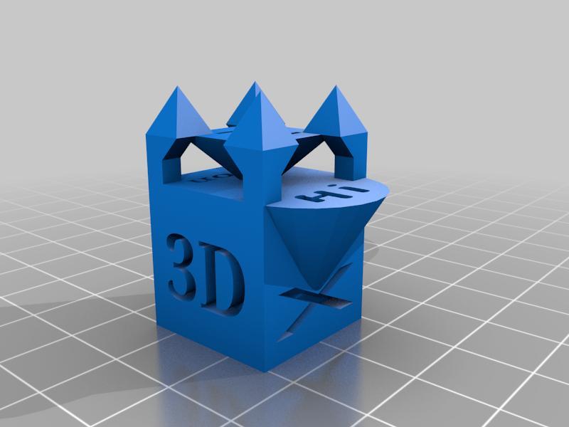 Crazy XYZ Calibration Cube