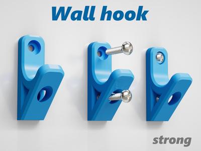 Wall hook strong