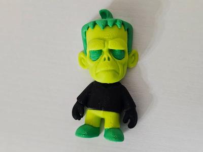 Frankenstein mini flexi and fridge magnet
