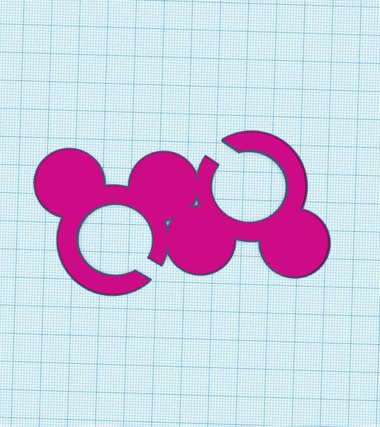 surgical mask mouse extension clip